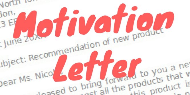 Motivation Letter Sample for Admission In University