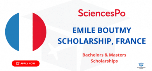 Emile Boutmy Scholarships 2021